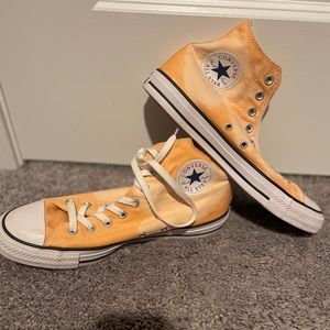 Converse Unisex CT All Star 155567F Orange Shoes Sneakers Size Women’s 10 Mens 8